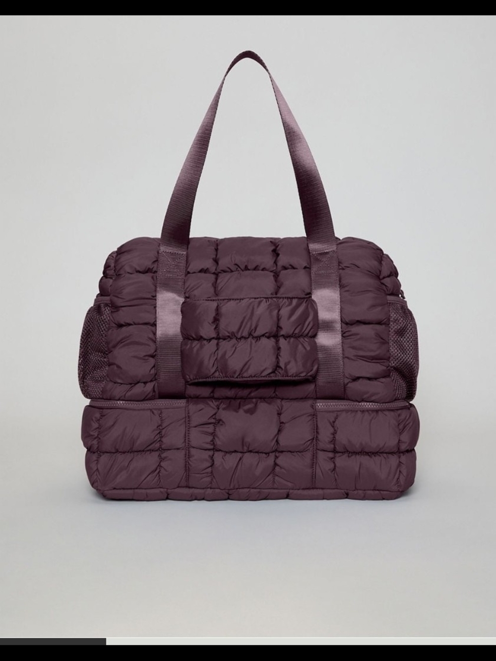 The Essential Puff Gym Bag - Oxblood